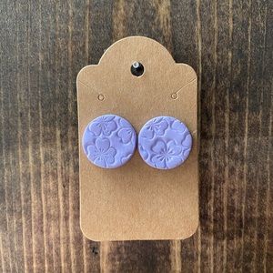 Clay earrings